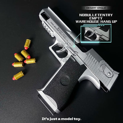 Desert Eagle Model Toy Gun with 40 Bullets, 12 Shells